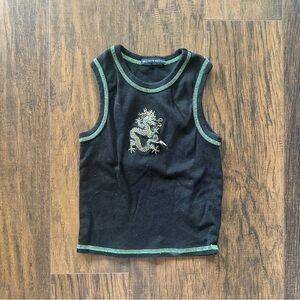 Brandy Melville dragon muscle tank